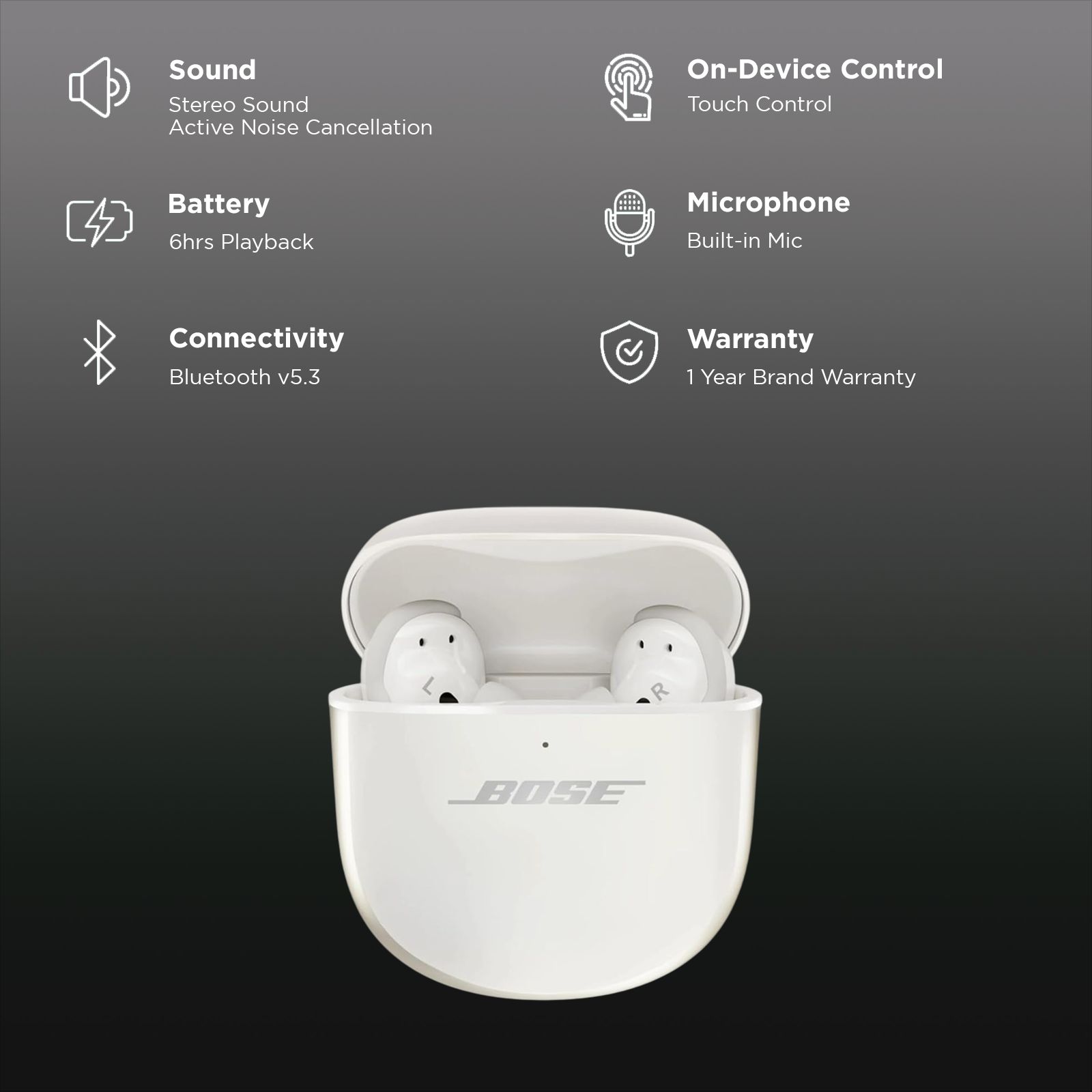 Buy BOSE QuietComfort Ultra TWS Earbuds with Active Noise